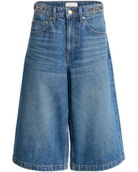 Ulla Johnson - The Rowan Denim Shorts - Lyst