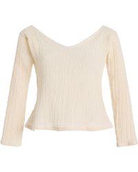 Mare Perpetua - Shine Cotton Top - Lyst