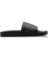 Bottega Veneta - The Slider Rubber Sandals - Lyst