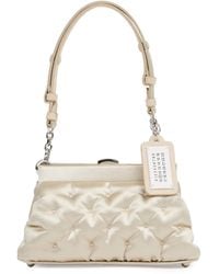 Maison Margiela - Glam Slam Small Embroidered Satin Clutch - Lyst