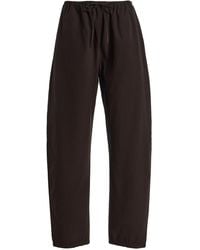 Leset - Kyoto Drawstring Cotton Pants - Lyst