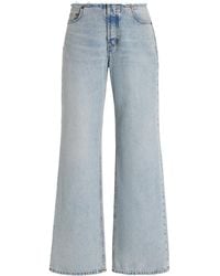 Haikure - Korea Rigid Mid-rise Flared-leg Jeans - Lyst