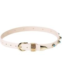 DEHANCHE - Hollyhock Leather Belt - Lyst
