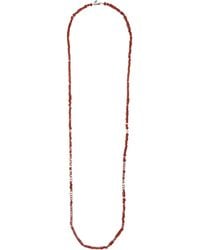 Le Sundial - Ines Sterling Pearl And Jasper Necklace - Lyst