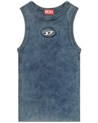 DIESEL - Striped Top -Anchor-A-Sl' - Lyst