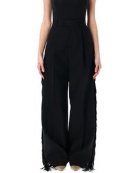 Carven - Fringed Trousers - Lyst