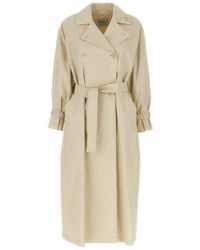 Max Mara - 'Ronco' Trench Coat - Lyst