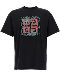 Givenchy - Cotton Logo T-Shirt - Lyst