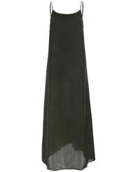 Uma Wang - 'Anaya' Long Dress With Adjustable Spaghetti Straps - Lyst