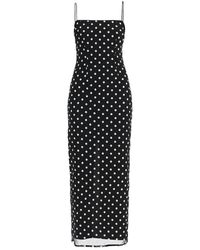 ROTATE BIRGER CHRISTENSEN - Midi Dress With Sequins - Lyst