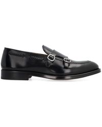 Doucal's - Leather Monk-Strap Shoes - Lyst