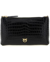 ショルダーバッグ・ポシェット PINKO 'Flat Horizontal' mini crossbody bag Horizontal Flat Bag in leather PINKO → Shop Online