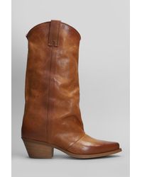 METISSE - Texan Boots Color - Lyst