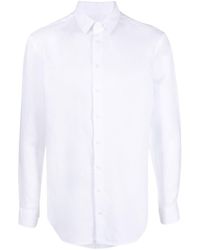 Giorgio Armani - Linen Short-Sleeve Shirt For - Lyst