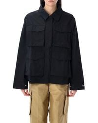 Nike - Shirt Jacket With Pockets - Lyst