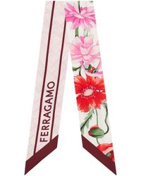 Ferragamo - Bouquet Print Mini Bandeau - Lyst