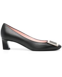 Roger Vivier - Trompette Leather Pumps - Lyst