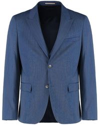BOSS - Stretch Wool Blend Three-Pieces Suit - Lyst