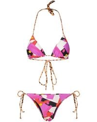 Reina Olga - 'Miami' Multi Polyamide Blend Bikini Set - Lyst