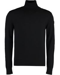 Moncler - Virgin Wool Turtleneck Sweater - Lyst