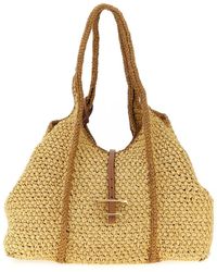 Tod's - 'T Timeless' Large Shopping Bag - Lyst