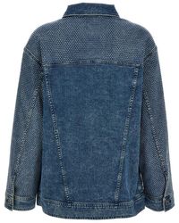 アウターその他 PINKO 'Dakar' denim jacket Blue Pinko 'Dakar' Denim Jacket in Blue | Lyst