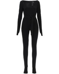 Norma Kamali - Poly Lycra Catsuit - Lyst