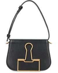Off-White c/o Virgil Abloh - Skeleton Binder Leather Shoulder Bag - Lyst