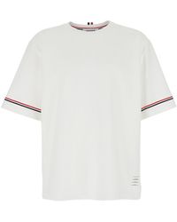 Thom Browne - Crewneck T-Shirt - Lyst