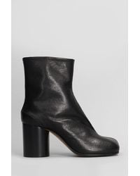 Maison Margiela - Tabi High Heels Ankle Boots - Lyst
