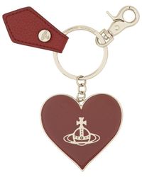 Vivienne Westwood - Portachiave Mirror Heart Orb - Lyst