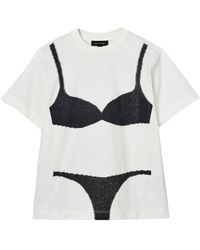 Marc Jacobs - Printed Cotton T-Shirt - Lyst