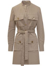 Givenchy - Military Dress - Lyst