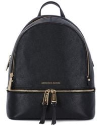 Michael Kors - Rhea Leather Medium Backpack - Lyst