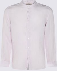 Altea - Lilac Linen Shirt - Lyst