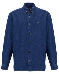 A.P.C. - 'Mathias' Shirt - Lyst