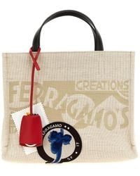 Ferragamo - 'Tote Bag S' Handbag - Lyst