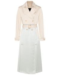 Add - Double Breasted Long Trench - Lyst