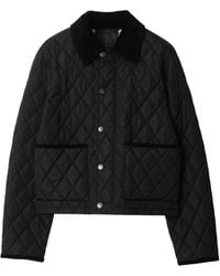 Burberry - Nylon Quilted Jacket - Lyst