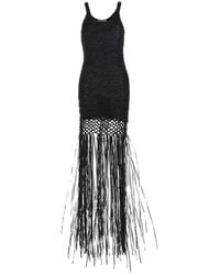 Philosophy Di Lorenzo Serafini - Long Dress With U-Neck - Lyst