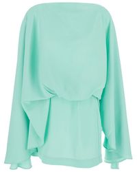 ‎Taller Marmo - Mini Eolia Dress Acqua - Lyst