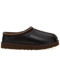 UGG - 'Tasman Leather Regenerate' Sabots - Lyst