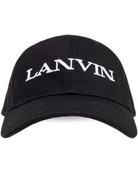 Lanvin - Baseball Cap Logo Amhawca11Clop25 - Lyst