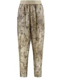 Uma Wang - Printed High-Rise Trousers - Lyst