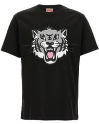 KENZO 'tiger' T-shirt in Black for Men | Lyst KENZO 'tiger' T-shirt in Black for Men | Lyst