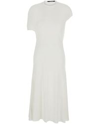 Jacquemus - Long Dress With Round Neck - Lyst