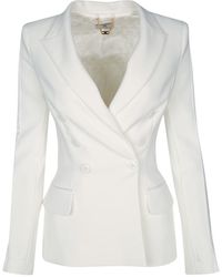 Elisabetta Franchi - Jackets And Vests - Lyst