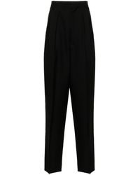 Random Identities - Pleated Tapered Trouser - Lyst