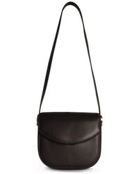 Jil Sander - 'Coin' Medium Leather Crossbody Bag - Lyst