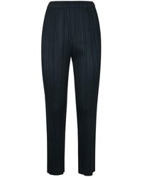 Pleats Please Issey Miyake - Thicker Bottoms 1 Trousers Regular Leg - Lyst